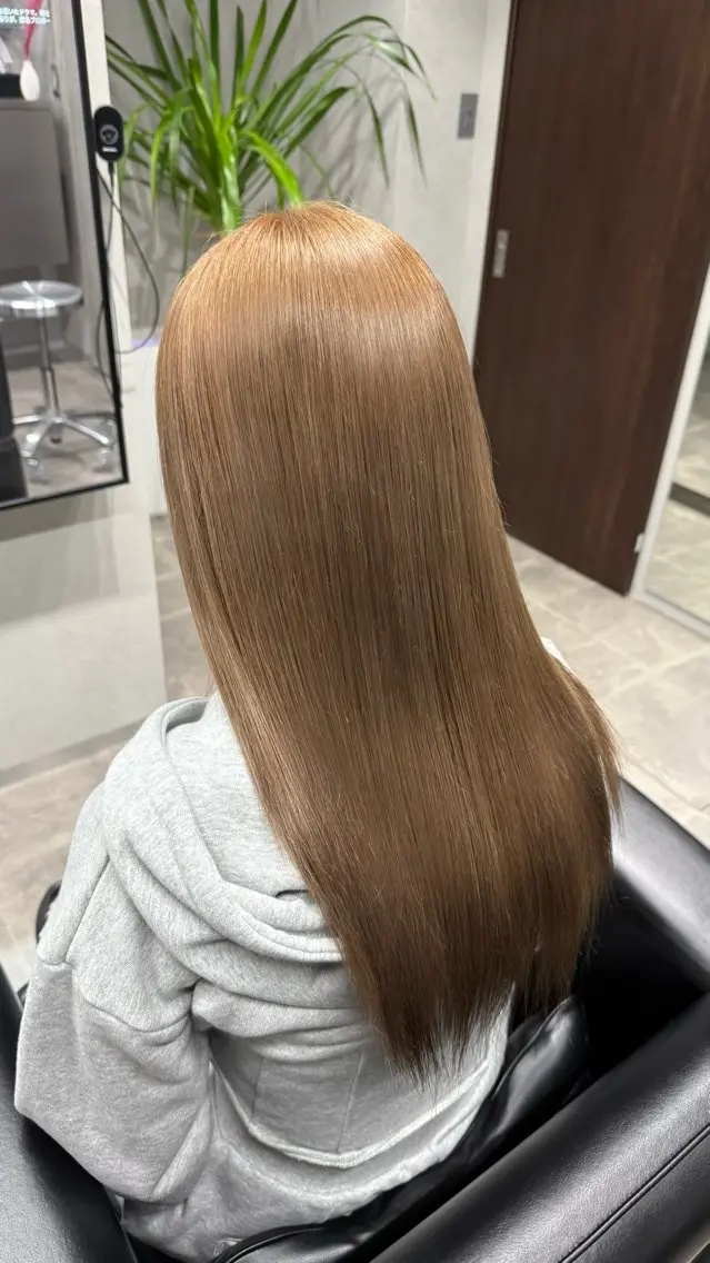 ロング 町野 朱穂のヘアスタイル