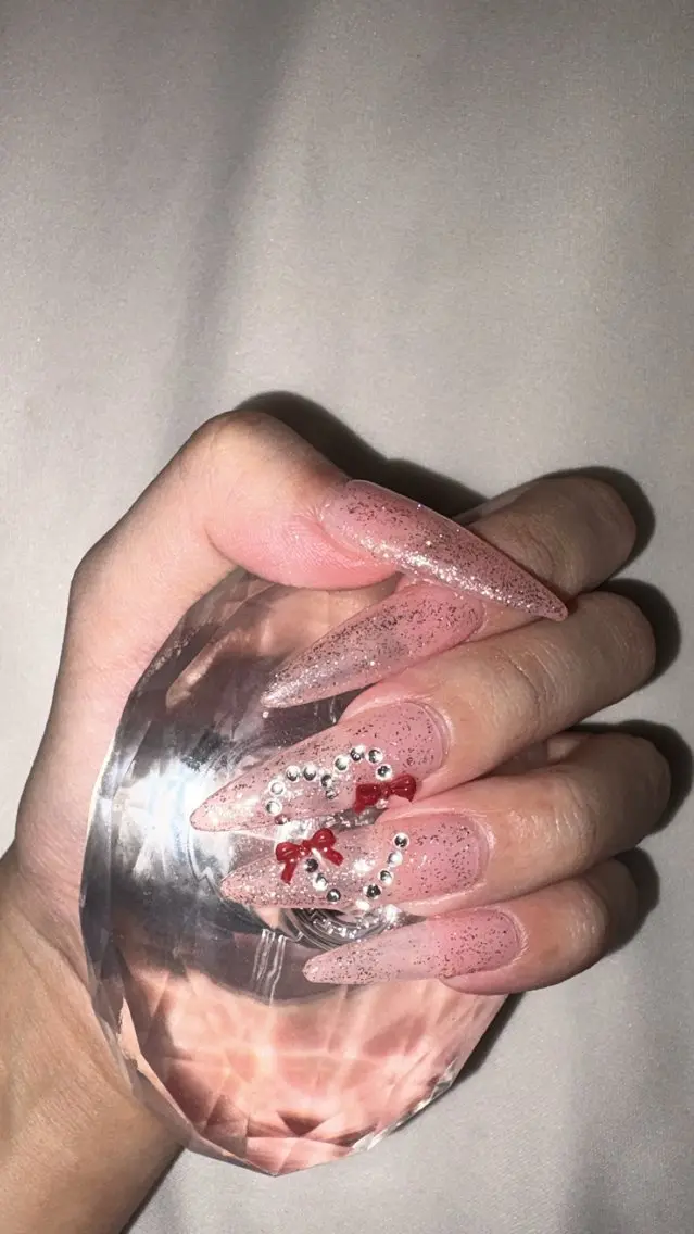 ネイル ラメ(グリッター) ハンドネイル I Pinknail 持ち込みネイル💝のネイルデザイン