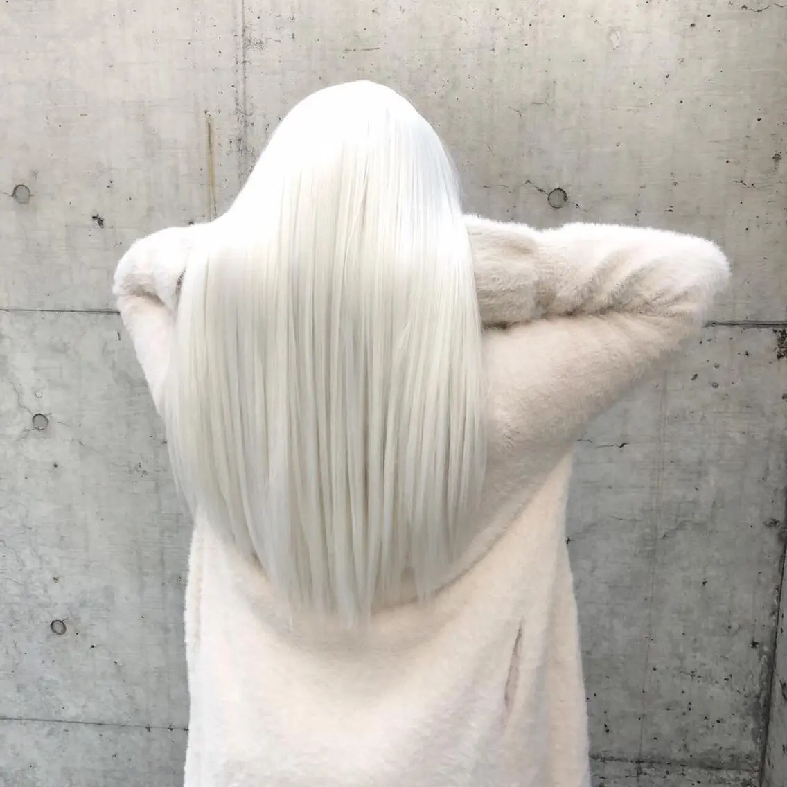 ロング カラー ヘアアレンジ 韓国レイヤーカット/ 儚げカラーチナツのヘアスタイル