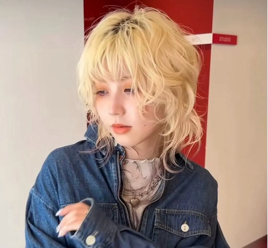 ミディアム 渋谷ショート、パーマ 美容師vain はるのヘアスタイル