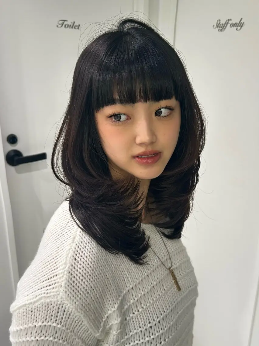 ロング オールマイティ美容師 💋𝑨𝑵𝑵𝑨のヘアスタイル