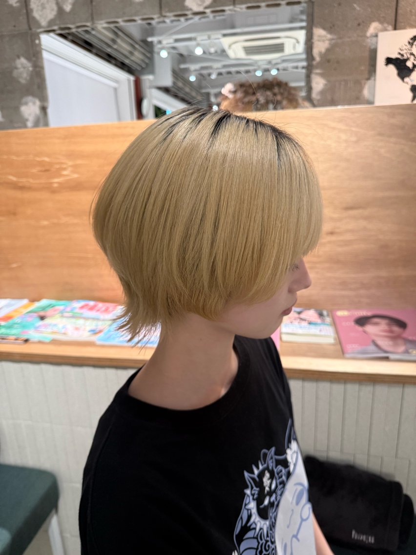 ショート 井手上 陽菜のヘアスタイル