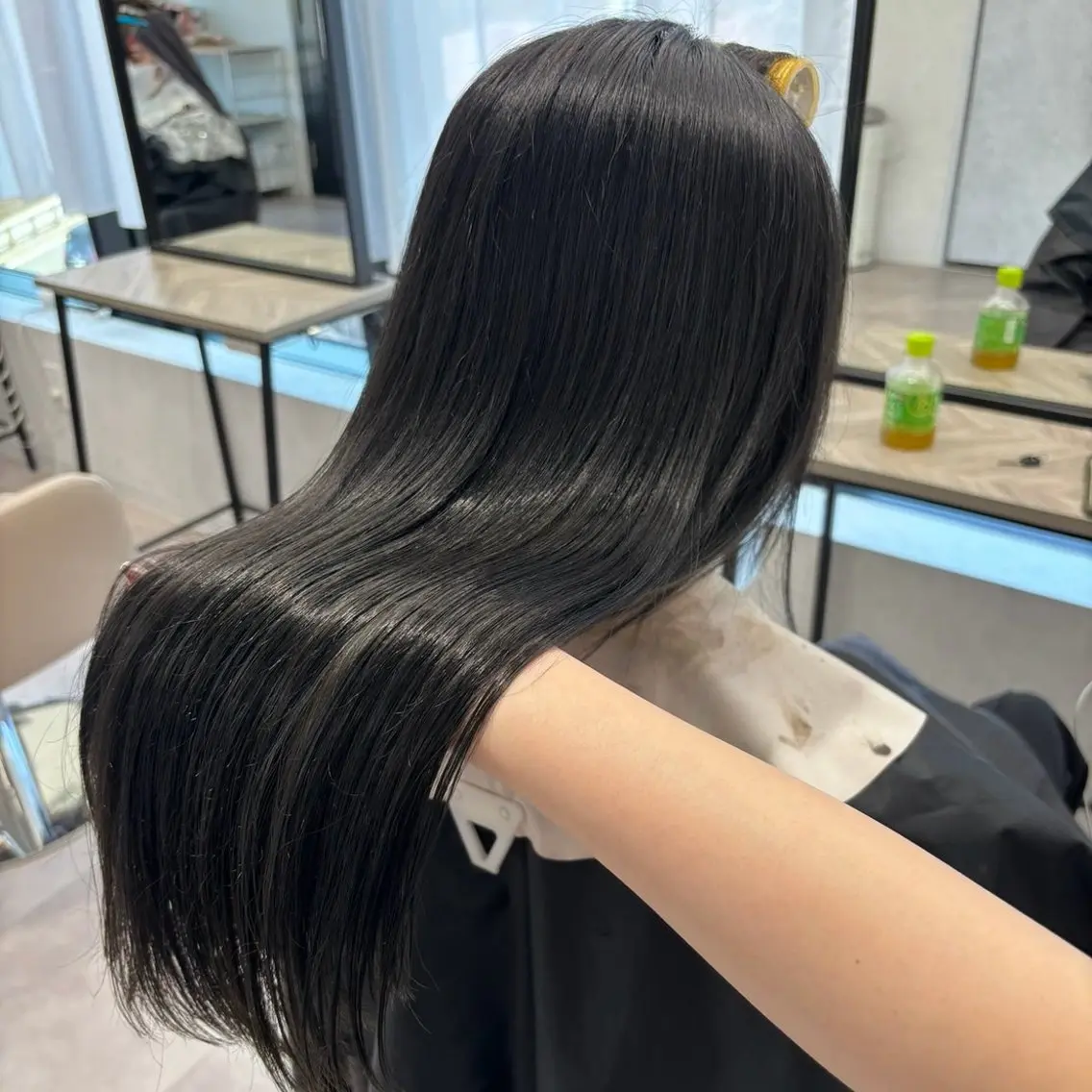 ロング ハイトーン🫧 うる艶髪🎀ゆずなのヘアスタイル