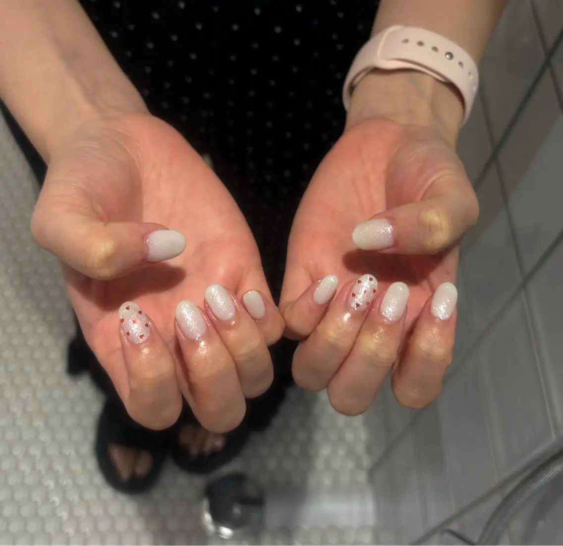 ネイル SHELL NAIL ホノカ🤍のネイルデザイン