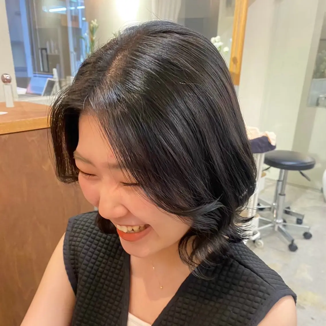 ミディアム 🌹花屋併設🌹 横山 洋幸のヘアスタイル