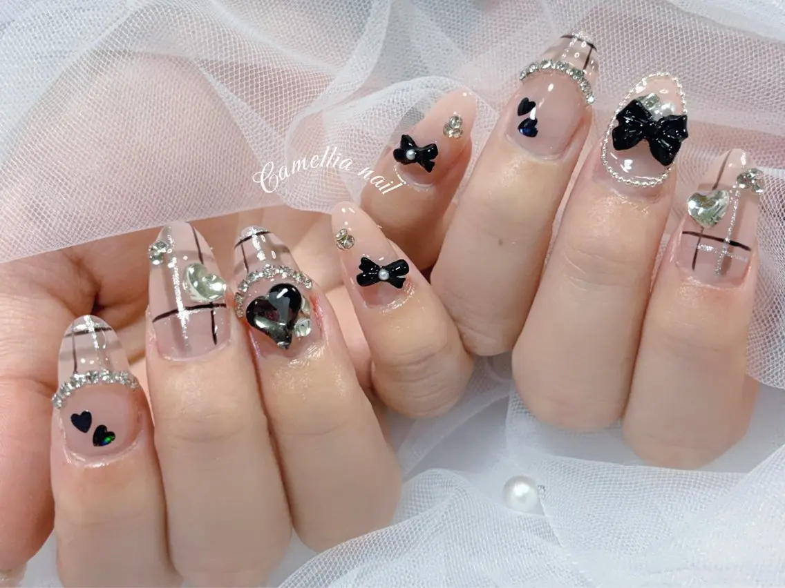 ネイル Camellia 長さだし& デザインのネイルデザイン