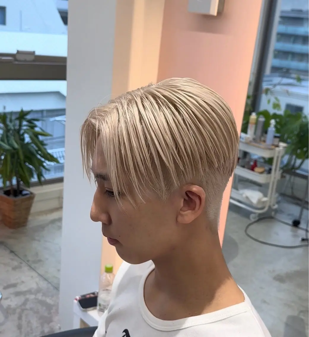 カラー メンズ カット ヘアカラー トリートメント 浅草/撮影モデル募集 /久保 歩夢のヘアスタイル