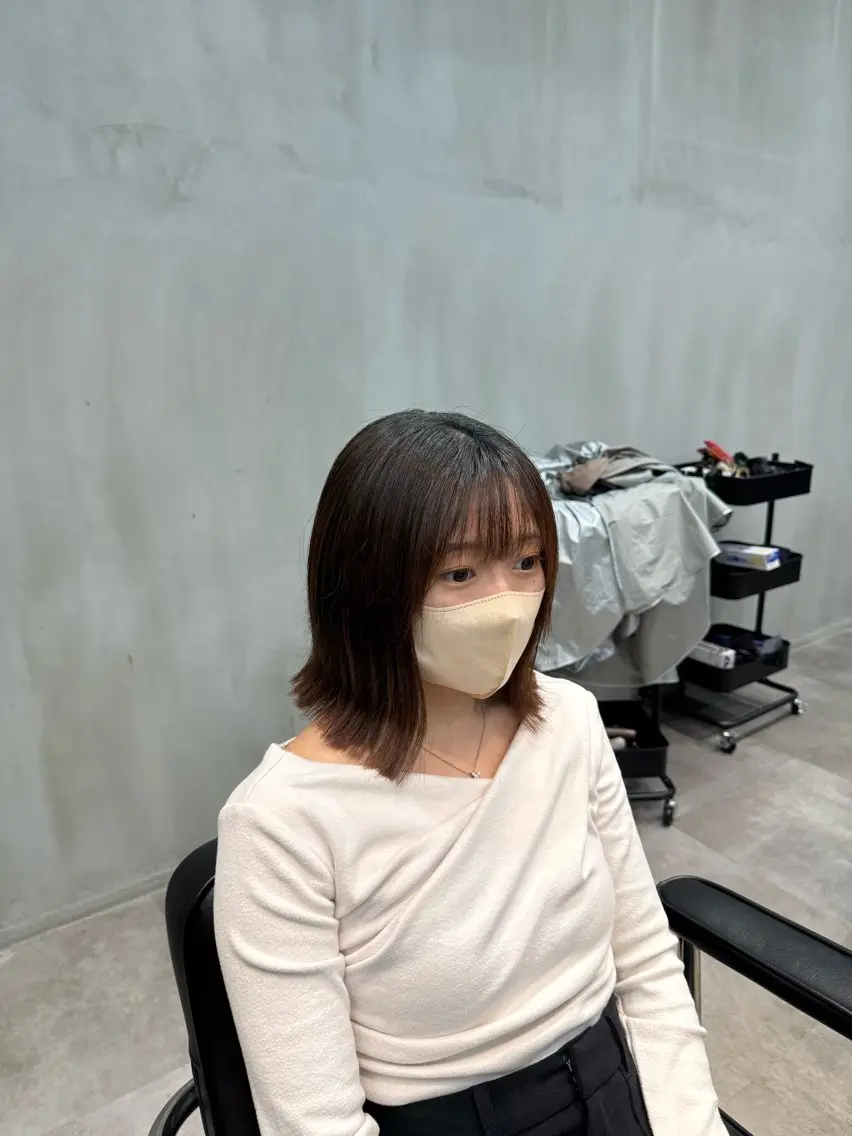 ショート 前下がりボブ ボブ 赤羽根 周のヘアスタイル