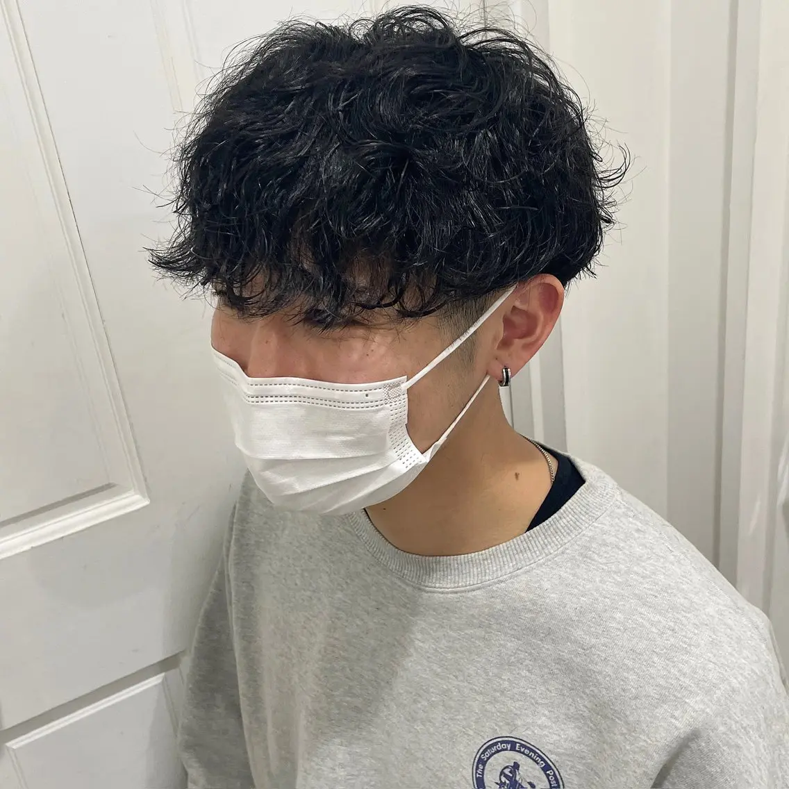 パーマ メンズ メンズパーマ 波巻きパーマ clan .のヘアスタイル
