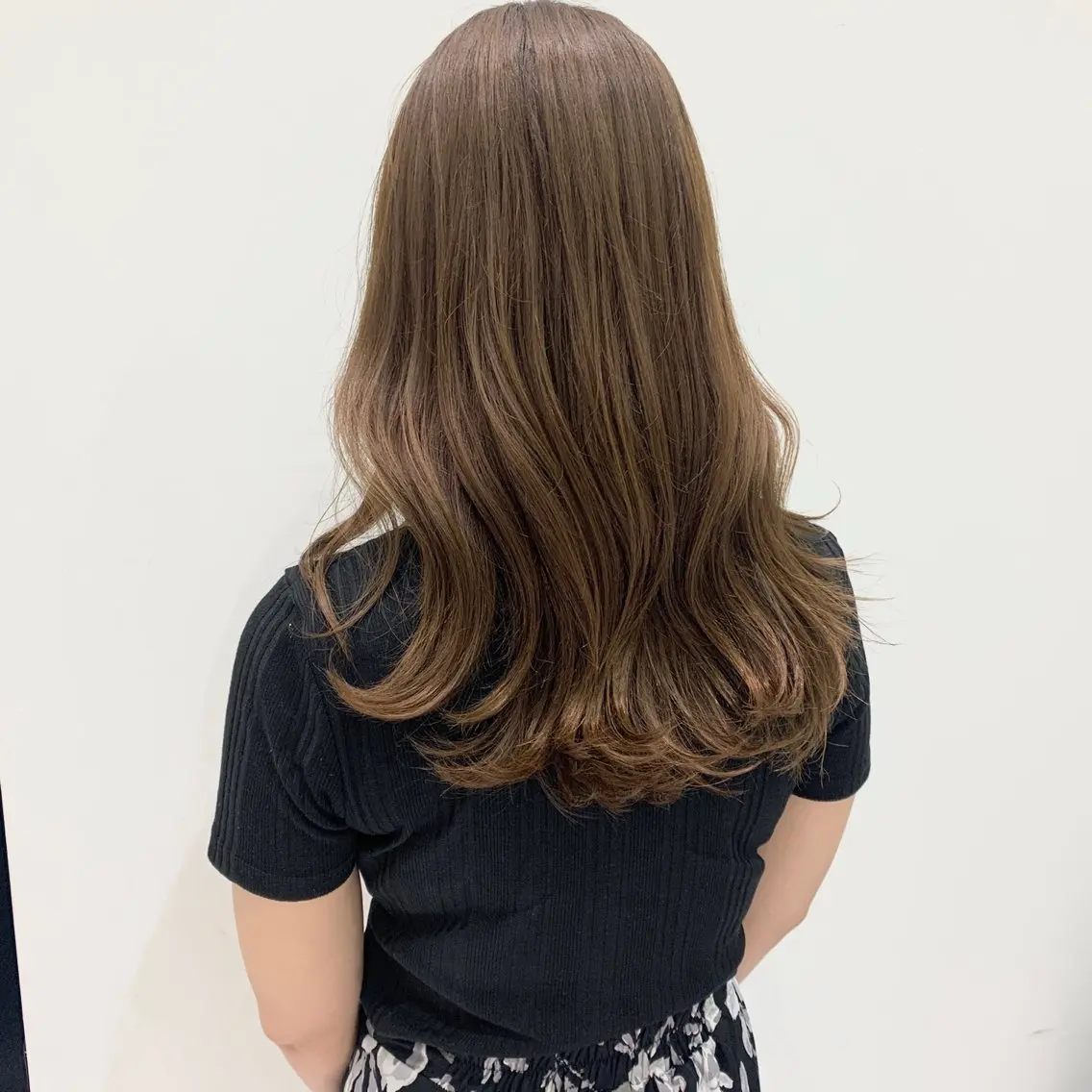 ロング カラー 平田 楓馬のヘアスタイル