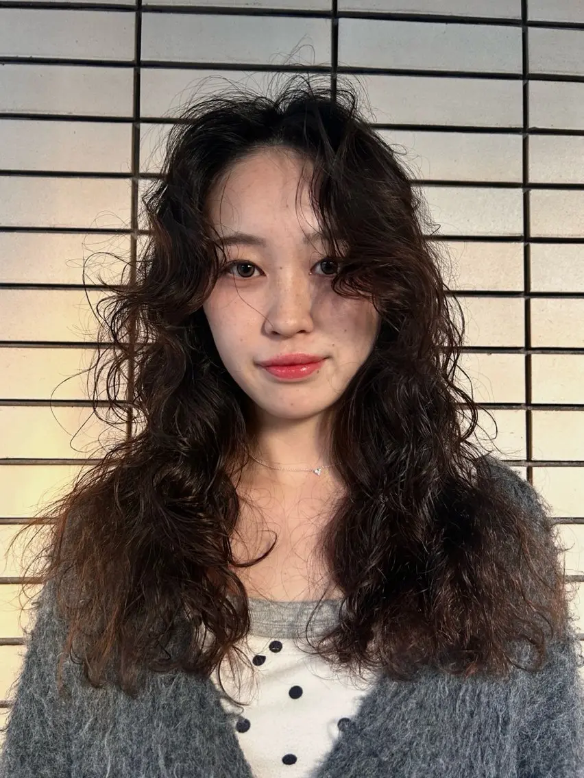ロング パーマ デザインパーマ/ カット/nanaのヘアスタイル