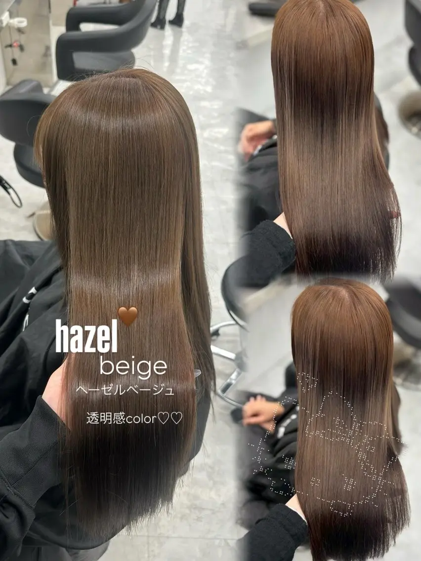 ロング カラー ヘアカラー ヘアセット 上品モテヘア🩶 karen🩶のヘアスタイル