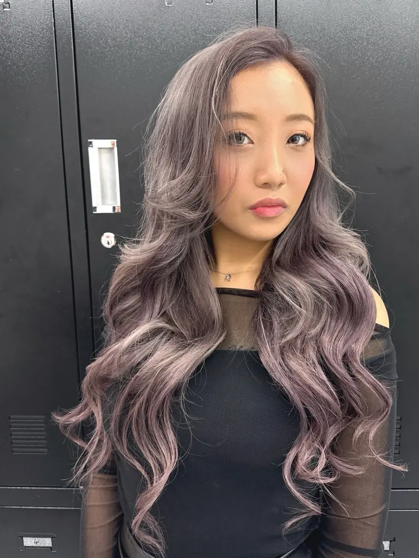 ロング カラー シールエクステ バレイヤージュ ブリーチ ケアブリーチ ダブルカラー ヘアカラー エクステ 🌈評価No.1🌈 艶髪カラー❌エクステのヘアスタイル