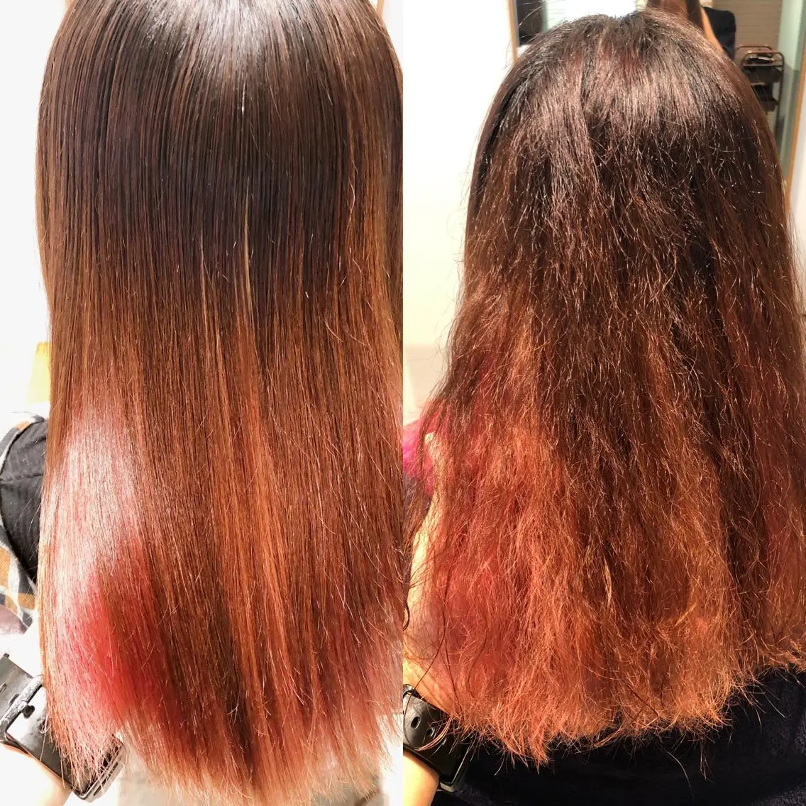 セミロング 縮毛矯正 トリートメント メンズパーマ・ 美髪縮毛矯正・坂田のヘアスタイル