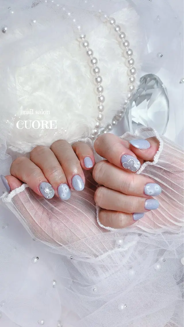 ネイル シンプルネイル 春ネイル nail salon CUOREのネイルデザイン