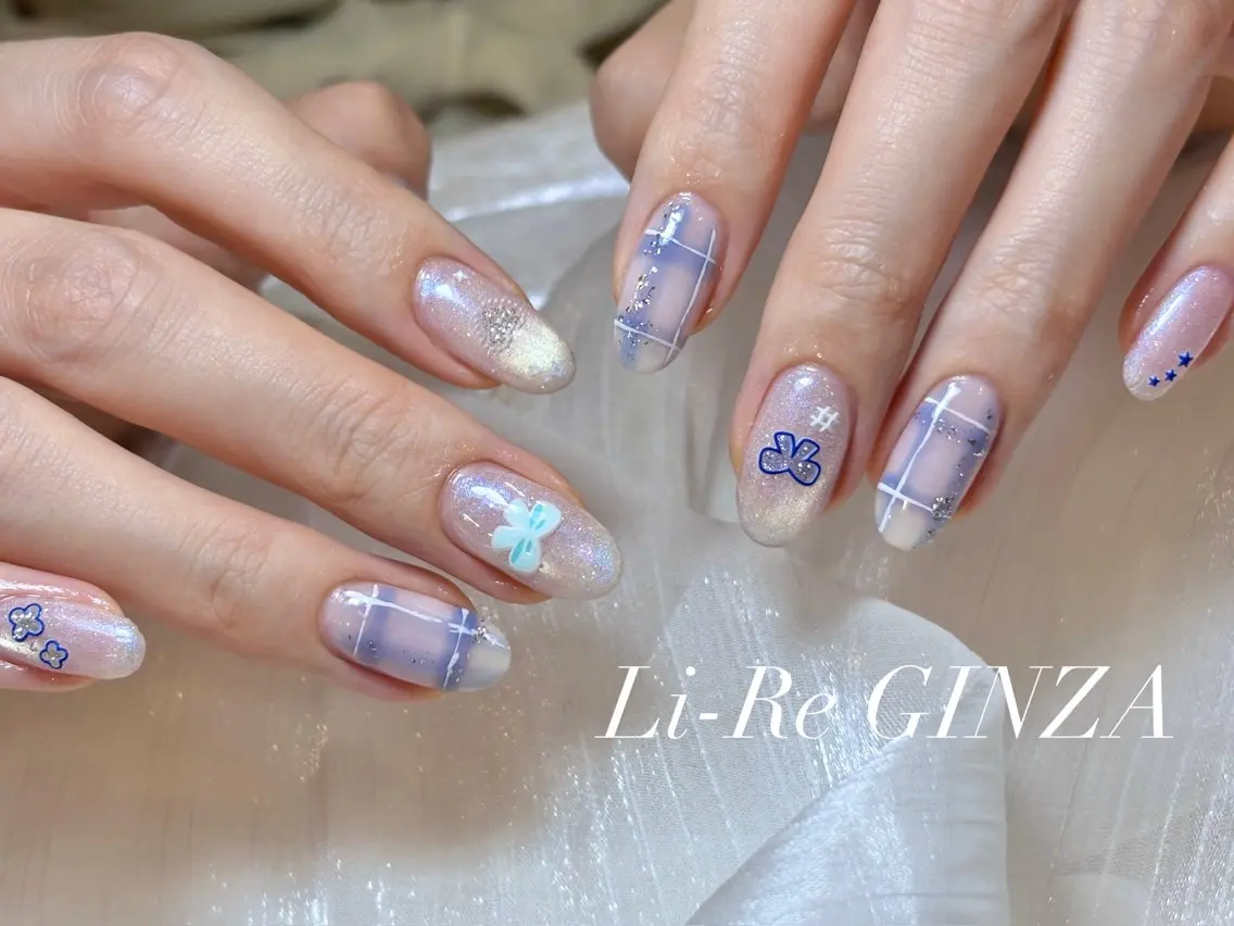 ネイル ハンドネイル Li-Re GINZAのネイルデザイン