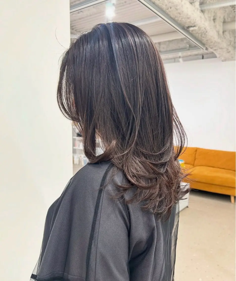 カラー ヘアカラー 松本 ゆらのヘアスタイル
