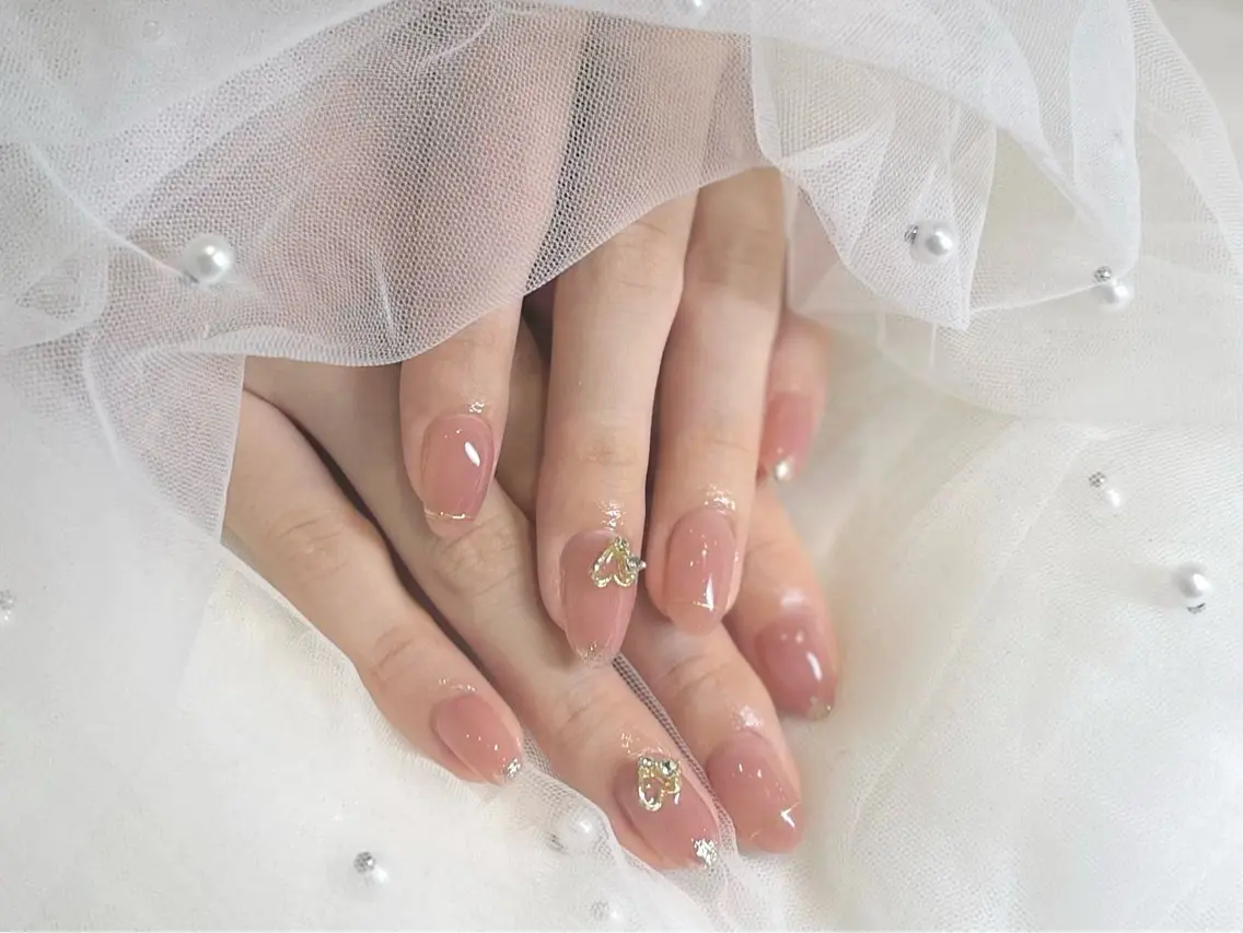 ネイル ハンドネイル ワンホン韓国ちゅるん ネイル✨🎀AMIのネイルデザイン