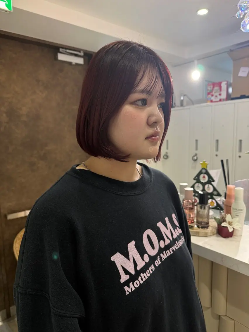ショート ヘアカラー 似合わせスタイル☁️ 堀内志茉🍀のヘアスタイル