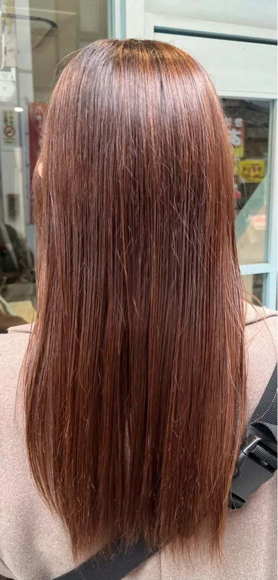 カラー ヘアカラー 近野 奏風のヘアスタイル