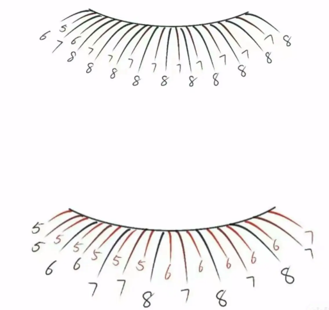 マツエク・マツパ VELISSE EYELASHのマツエク・マツパデザイン
