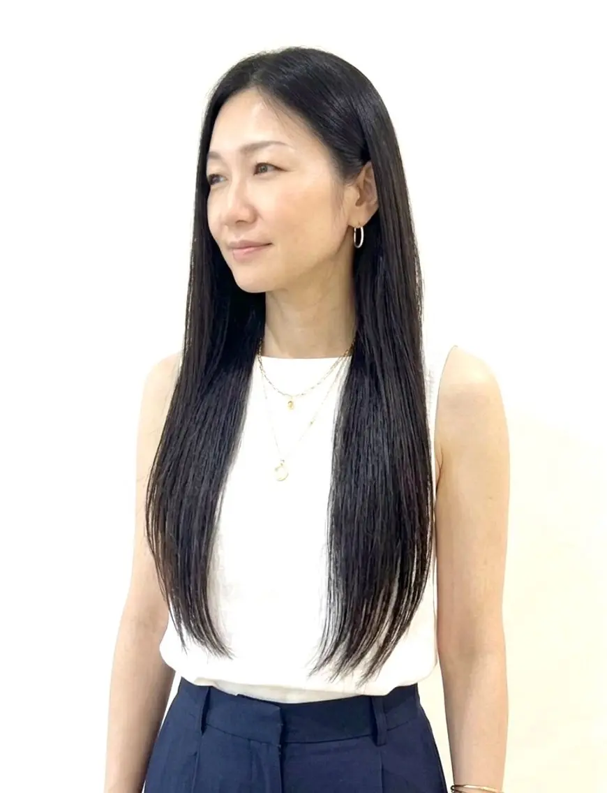 【硬くなったゴワゴワ髪をサラツヤに変身】髪質改善トリートメント+カット¥9900の写真