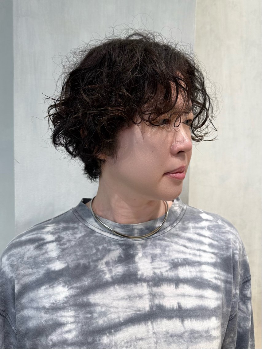 ショート くせ毛 ショートヘア shuto/ 本山/名古屋のヘアスタイル