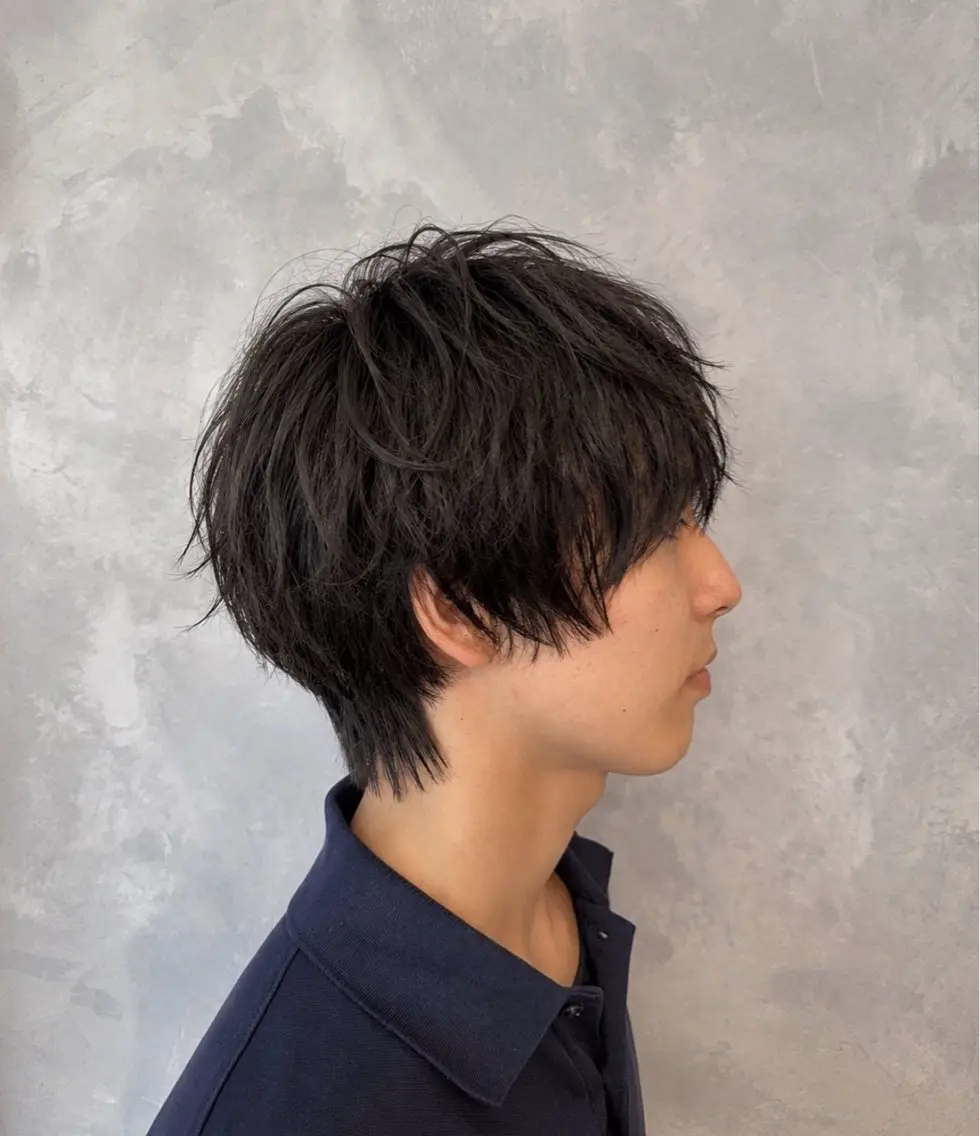 ミディアム カット 艶髪カラー/髪質改善 細貝 舞利のヘアスタイル
