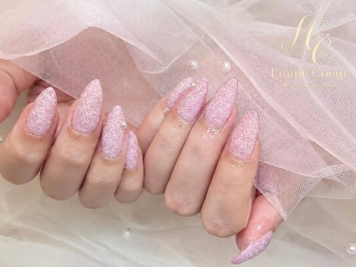 ネイル ハンドネイル LumiéCoeur Nanaeのネイルデザイン