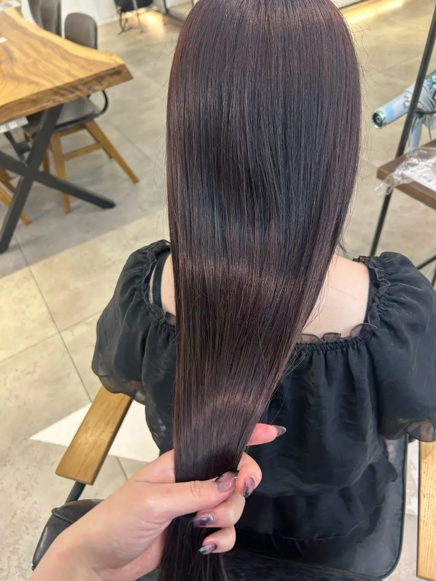 カラー ヘアカラー 暖色ෆ‪透明感カラー 🩷cocoriのヘアスタイル