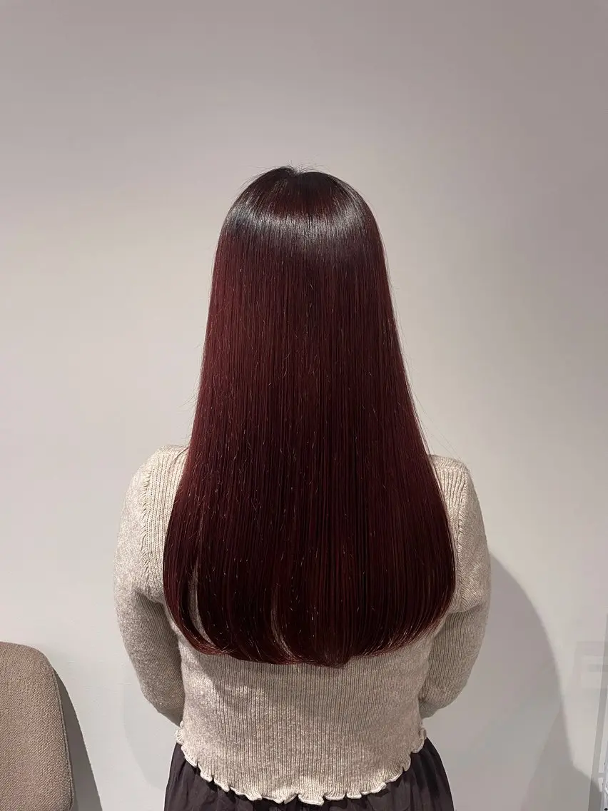 ロング ヘアカラー ince hair/ miraiのヘアスタイル