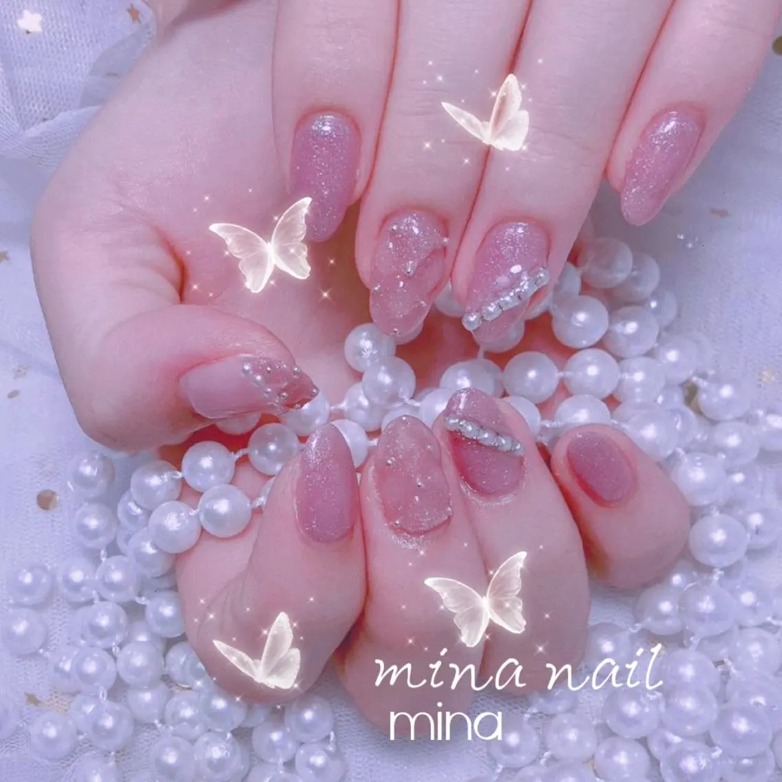 ネイル 🎀まゆ 🪽🐾のネイルデザイン