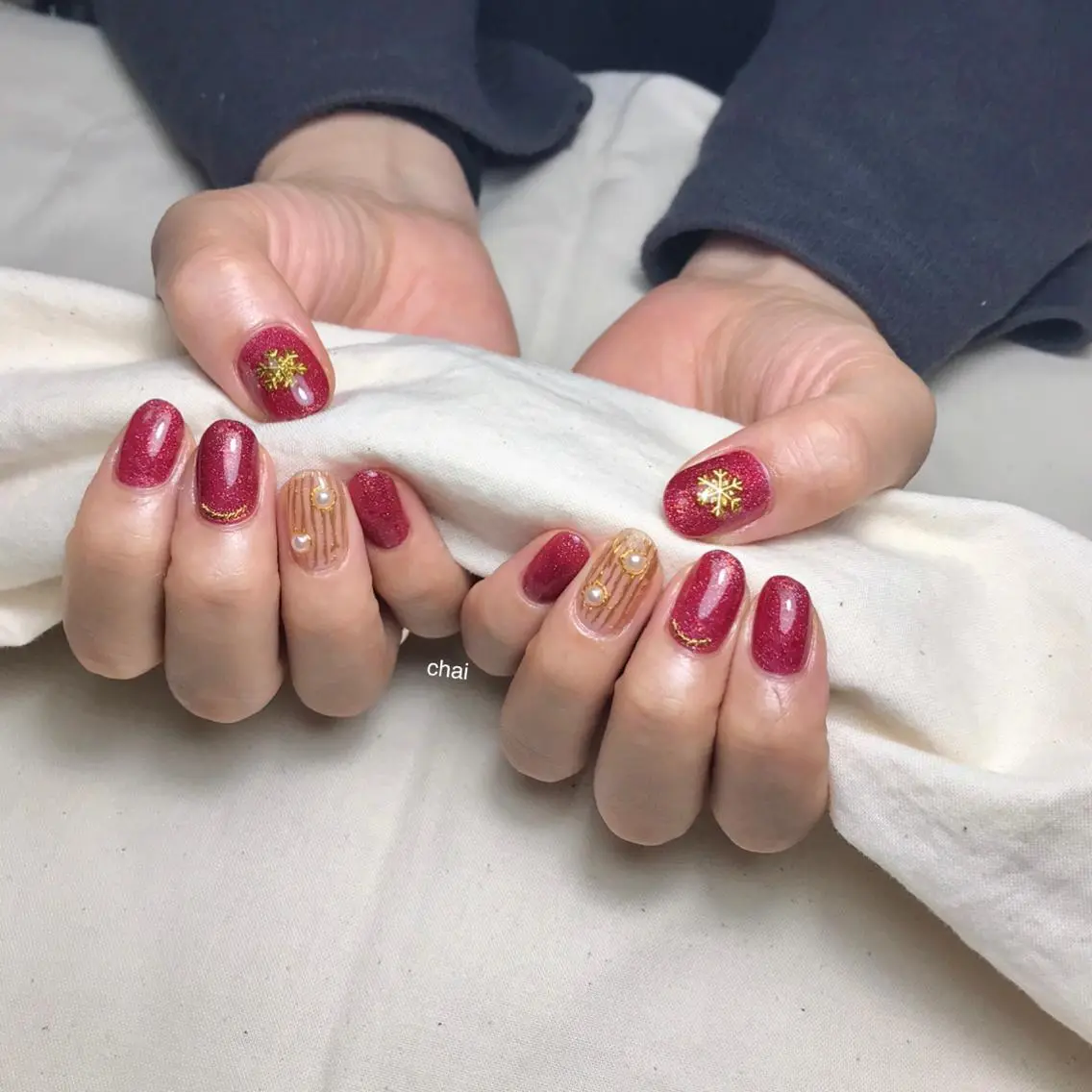 ネイル ハンドネイル chai nail _ai📍鶴橋/桃谷のネイルデザイン