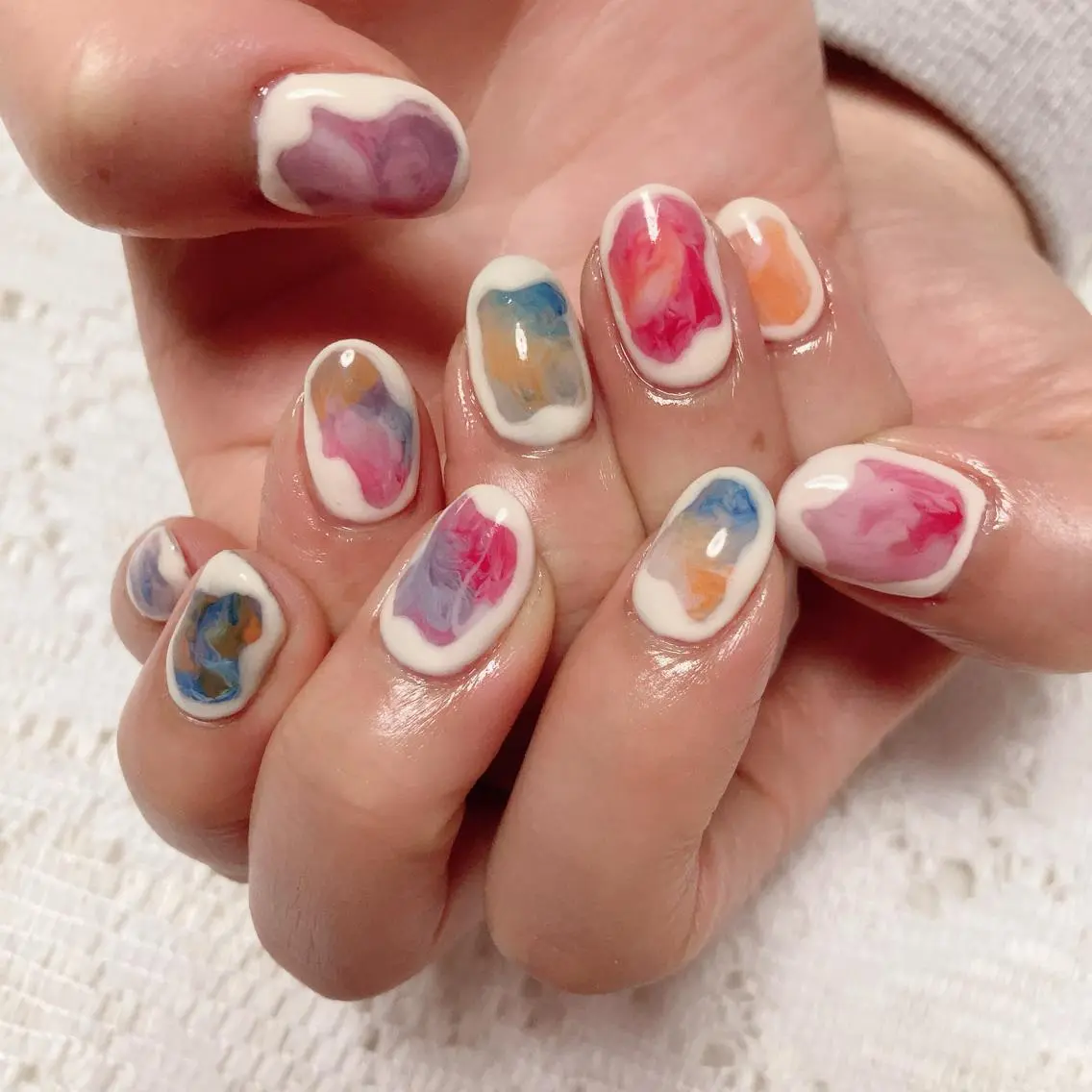 ネイル 持ち込み ⭐️ cheerfullyのネイルデザイン