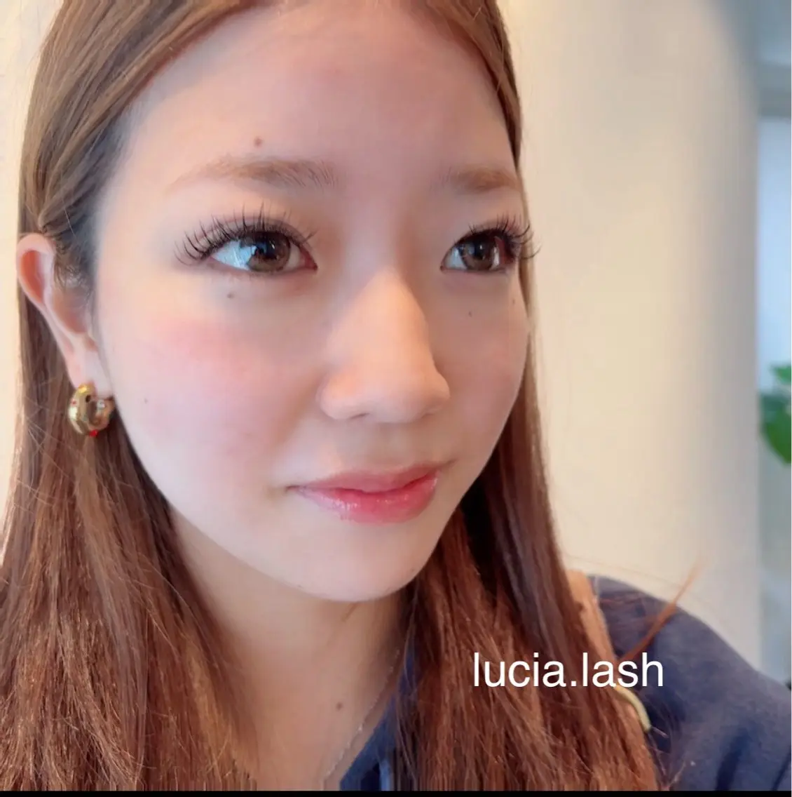 マツエク・マツパ Dカール フラットラッシュ マツエク Lucia 小川のマツエク・マツパデザイン