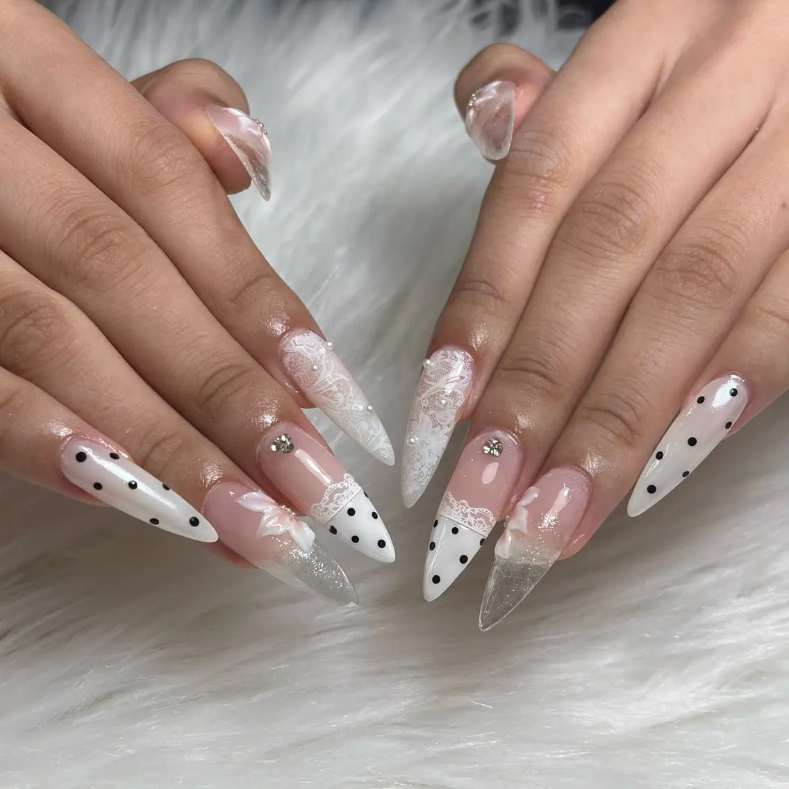 ネイル クリアネイル 長さ出し フラッシュネイル フレンチネイル ジェルネイル ハンドネイル kana nailのネイルデザイン