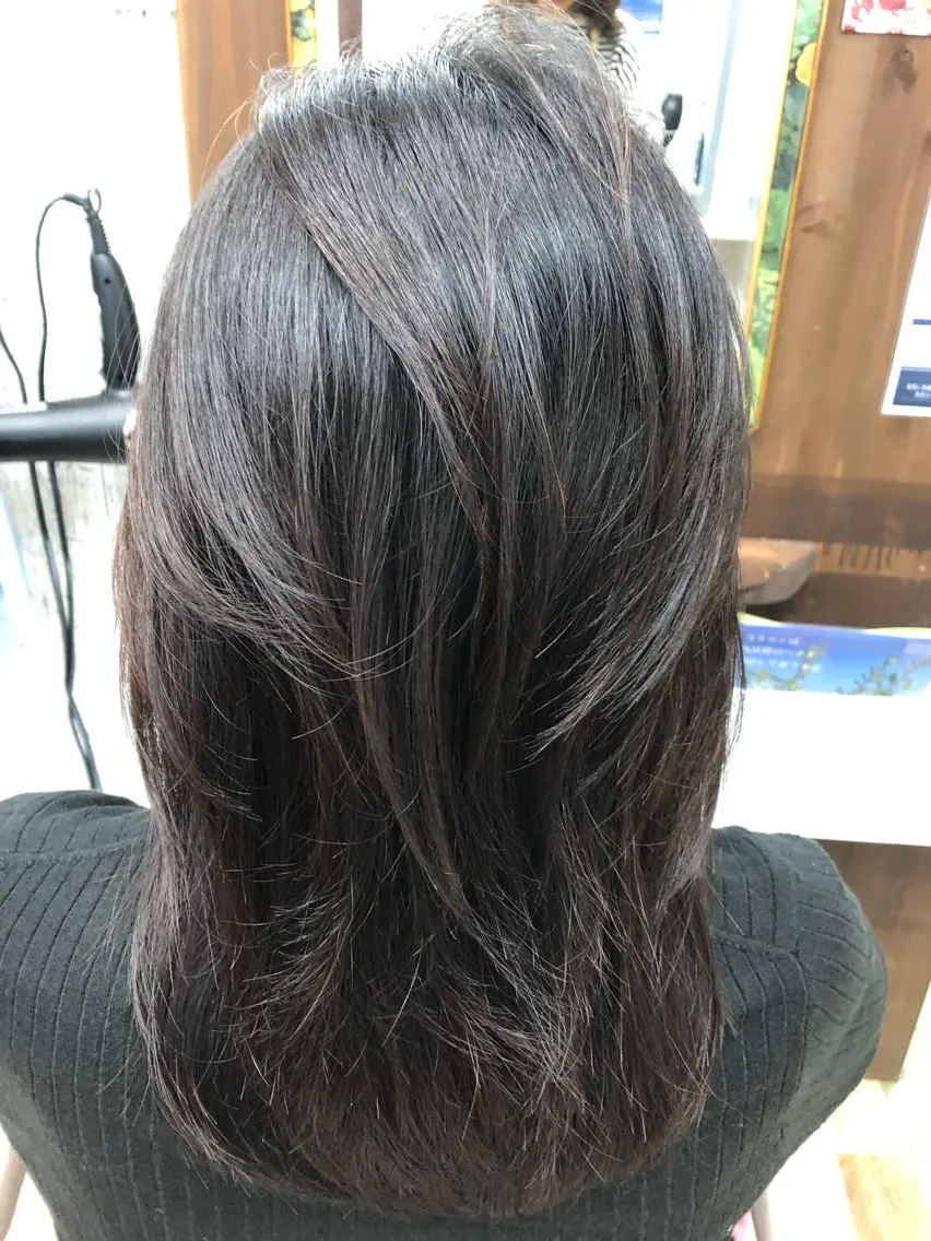 リラクゼーション ヘナサロンのヘアスタイル