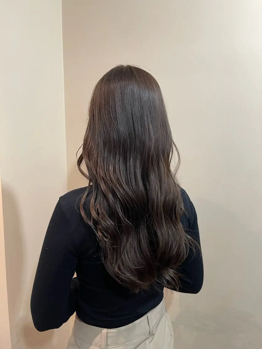 ロング カラー ヘッドスパ テライ ケイショウのヘアスタイル