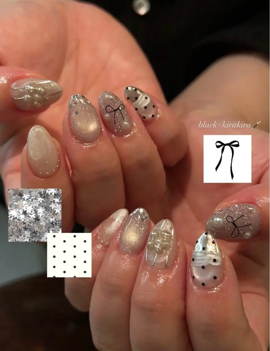 ネイル 韓国ネイル 持ち込み ニュアンスネイル ネイルチップ 冬ネイル RINN ANA.CHUOのネイルデザイン