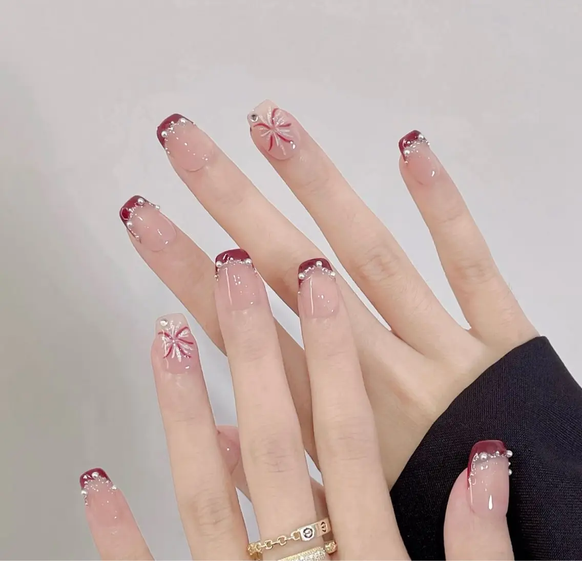 ネイル アートネイル フレンチネイル 持ち込み Romosa Nailのネイルデザイン