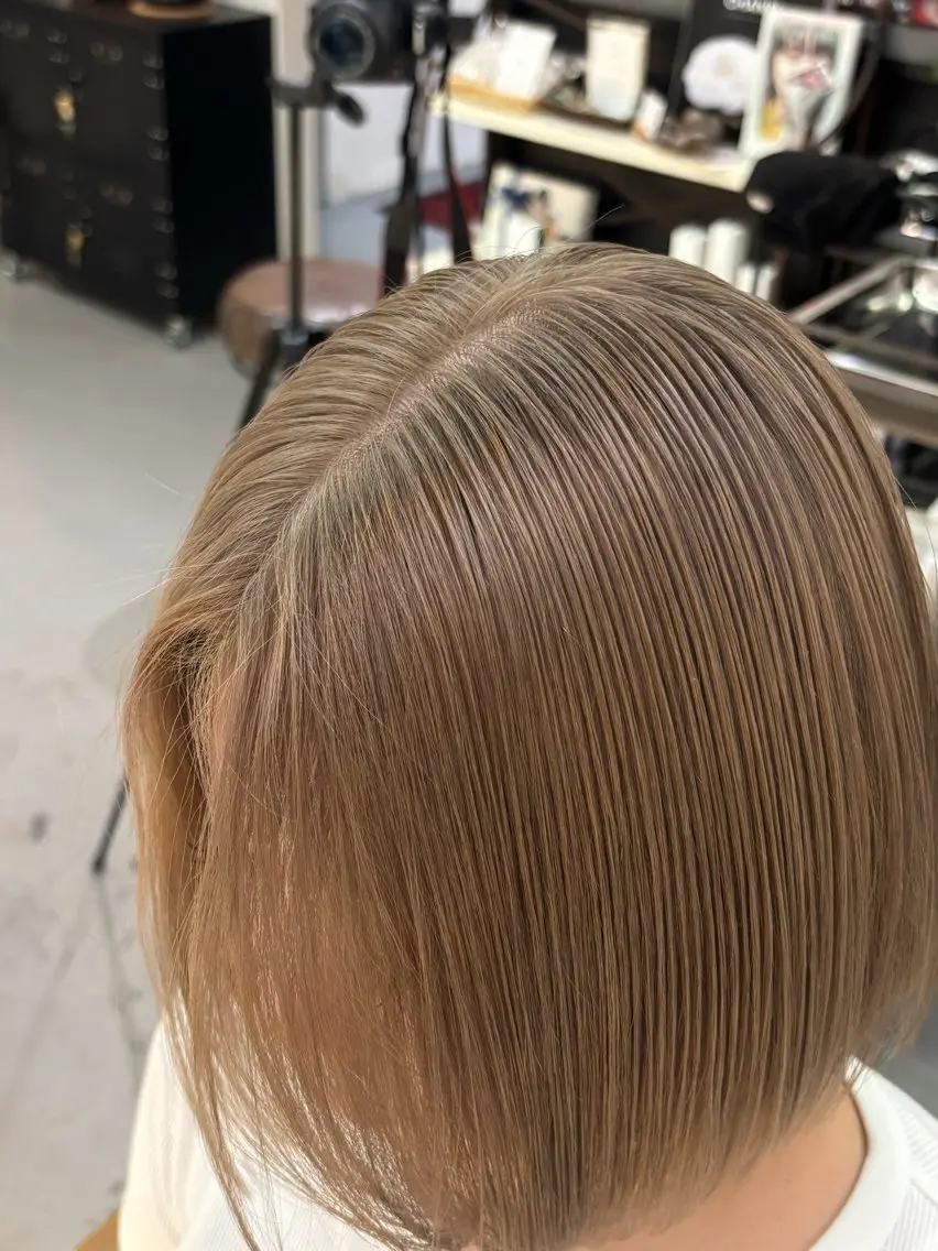 ショート カラー ヘアカラー ooitヨシダ ミナミのヘアスタイル