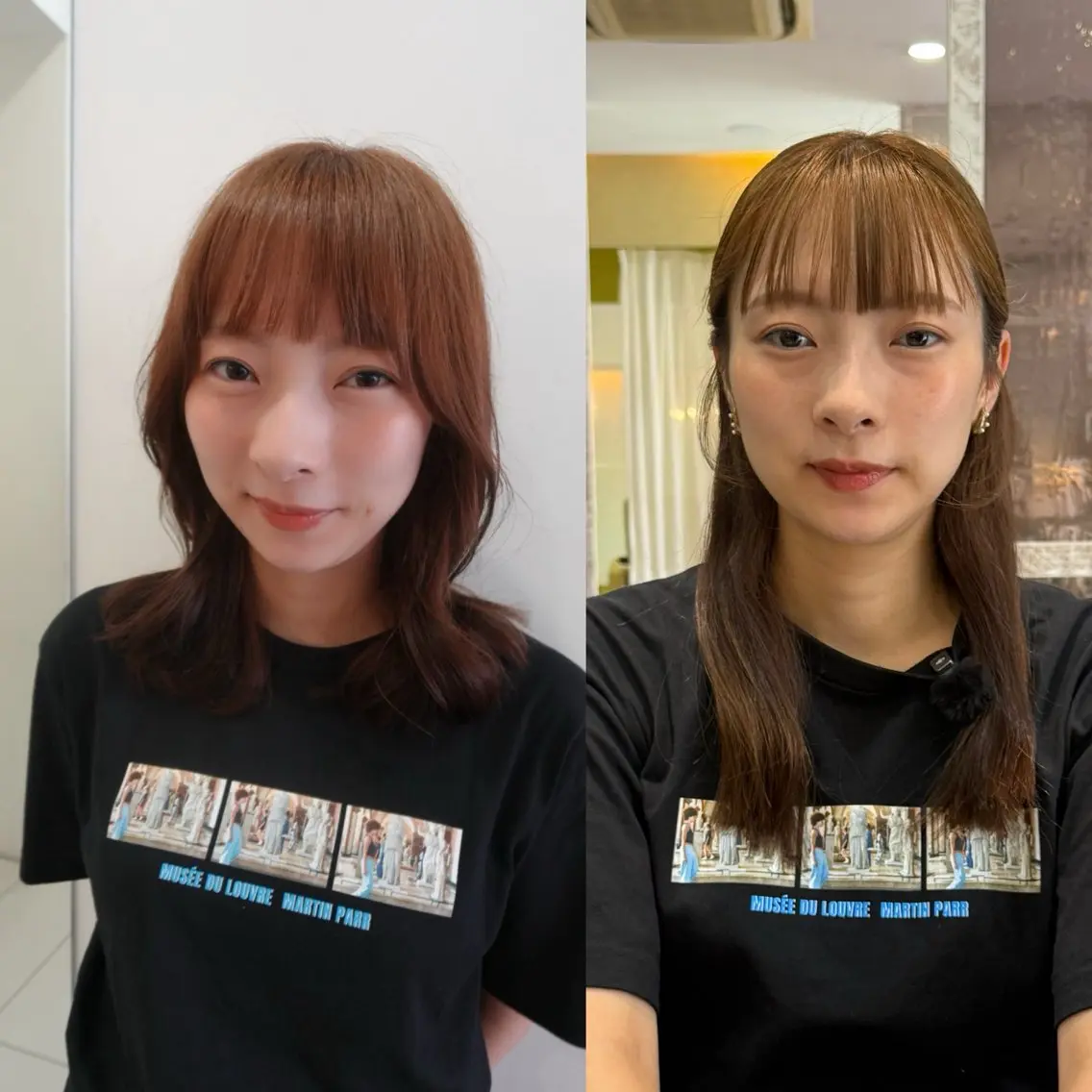 ミディアム 【骨格診断】佃 知南のヘアスタイル