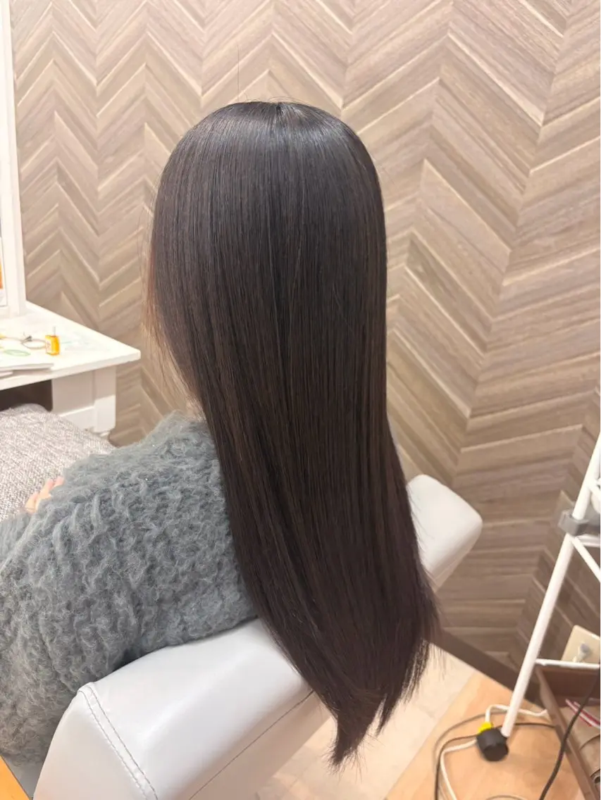 ロング ヘアカラー ワタセ ヒメカのヘアスタイル