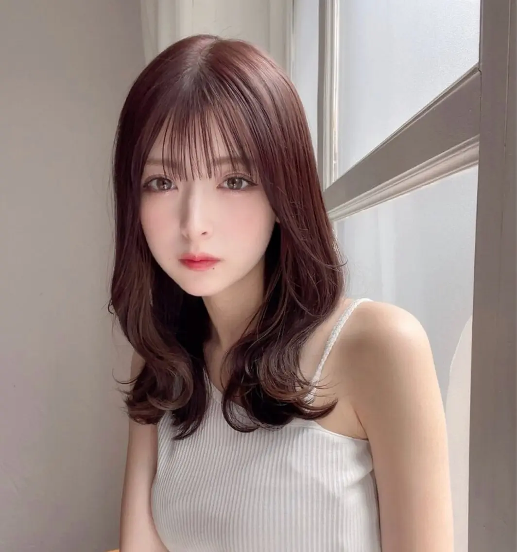 ミディアム 尾前 了守のヘアスタイル