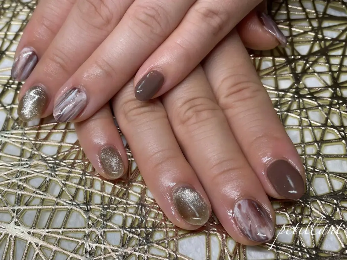ネイル nail salon petillantのネイルデザイン