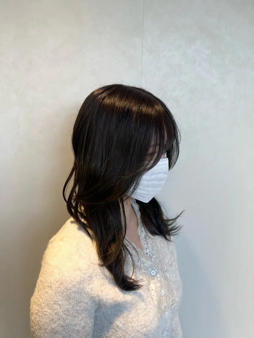 カット+ケアカラー+トリートメント🌼(前処理付き)の写真