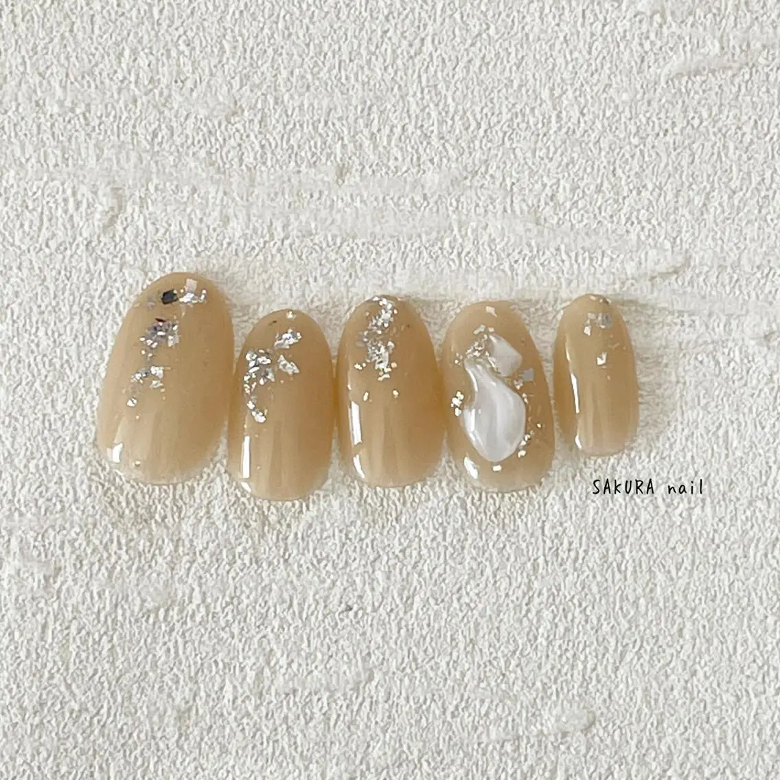 ネイル オフィスネイル ハンドネイル SAKURA nailのネイルデザイン