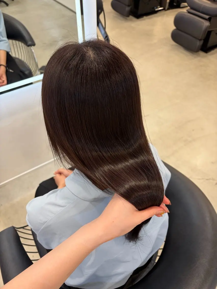 ロング カラー ブラウンカラー ラベンダーカラー sakura/カラー /群馬のヘアスタイル