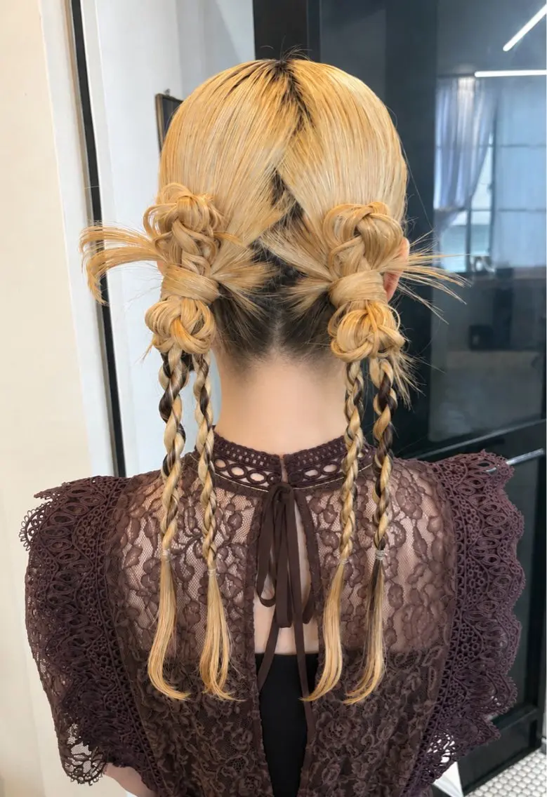 ヘアセット sayaka/ 透明感colorのヘアスタイル