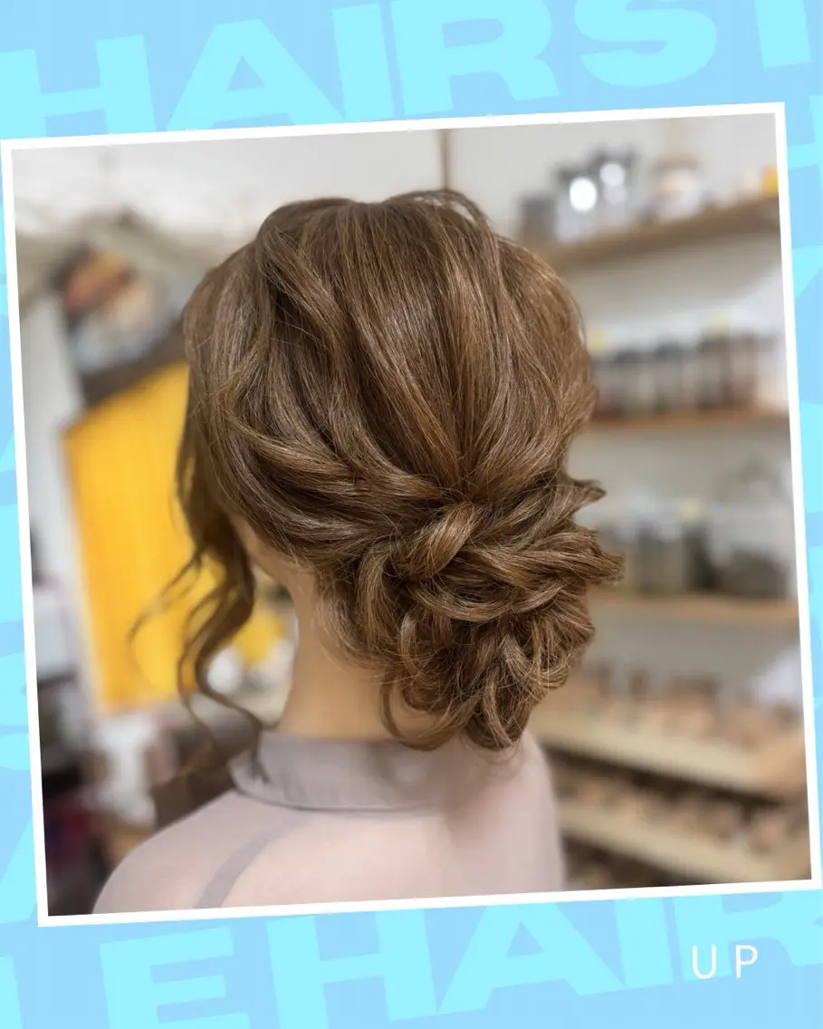 セミロング ヘアアレンジ Yamauchi natsumiのヘアスタイル